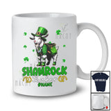 Personalized Custom Name Shamrock Shaker; Humorous St. Patrick's Day Leprechaun Goat; Farmer T-Shirt