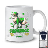 Personalized Custom Name Shamrock Shaker; Humorous St. Patrick's Day Leprechaun Sheep; Farmer T-Shirt