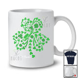 Personalized Custom Name Shamrocks Shape Barber Tools; Fantastic St. Patrick's Day Lucky Irish T-Shirt