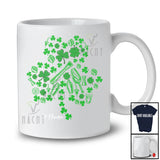 Personalized Custom Name Shamrocks Shape Bartender Tools; Fantastic St. Patrick's Day Lucky Irish T-Shirt