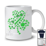 Personalized Custom Name Shamrocks Shape Teacher Tools; Fantastic St. Patrick's Day Lucky Irish T-Shirt