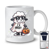 Personalized Custom Name Sheep Boo Ghost Cosplay; Lovely Halloween Sheep Sunglasses; Farmer T-Shirt