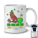 Personalized Custom Name Shenanigans Squad; Amusing St. Patrick's Day Cardinal Bird; Family T-Shirt