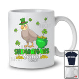 Personalized Custom Name Shenanigans Squad; Amusing St. Patrick's Day Cockatiel Bird; Family T-Shirt