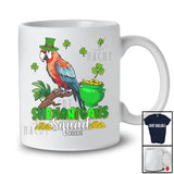 Personalized Custom Name Shenanigans Squad; Amusing St. Patrick's Day Parrot Bird; Family T-Shirt