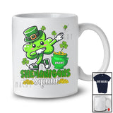 Personalized Custom Name Shenanigans Squad; Amusing St. Patrick's Day Shamrock Dabbing; Family T-Shirt