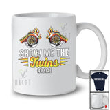 Personalized Custom Name Show Me The Twins; Joyful Father's Day Car Turbo Boost; Mechanic T-Shirt