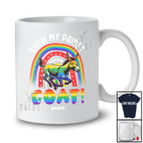 Personalized Custom Name Show My Pride Donkey; Adorable LGBTQ Pride Gay Rainbow T-Shirt