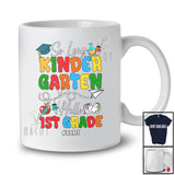 Personalized Custom Name So Long Kindergarten Hello 1st Grade; Lovely First Day Of School Teacher T-Shirt