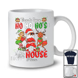 Personalized Custom Name Some Ho Ho Ho's In This House; Sarcastic Christmas Reindeer Santa Elf T-Shirt