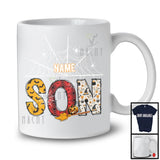 Personalized Custom Name Son, Creepy Halloween Costume Spider Lover, Family Group T-Shirt