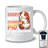 Personalized Custom Name Sorry My Guinea Pig Ate My Homework; Lovely Guinea Pig Animal T-Shirt