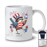 Personalized Custom Name Sparrow Ice Cream; Joyful 4th Of July American Flag; Patriotic T-Shirt