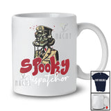 Personalized Custom Name Spooky Dispatcher; Scary Halloween Witch Cosplay; Proud Jobs T-Shirt
