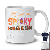 Personalized Custom Name Spooky Mother in Law; Creepy Halloween Spider Web Boo Pumpkin; Family T-Shirt