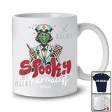 Personalized Custom Name Spooky Pharmacist; Scary Halloween Witch Cosplay; Proud Jobs T-Shirt
