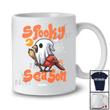 Personalized Custom Name Spooky Season; Humorous Halloween Cardinal Boo Ghost Cosplay T-Shirt