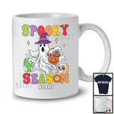 Personalized Custom Name Spooky Season; Lovely Halloween Boo Ghost Witch; Candy Lover T-Shirt