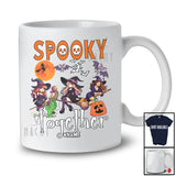Personalized Custom Name Spooky Together; Horror Halloween Three Witch; Couples Friends Family T-Shirt