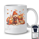 Personalized Custom Name Sproodle Plaid Pumpkins; Thanksgiving Fall Leaves; Family T-Shirt