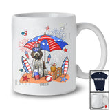 Personalized Custom Name Sproodle Relax Wait For 4th of July; Lovely US Flag Patriotic T-Shirt