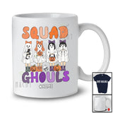 Personalized Custom Name Squad Ghouls; Lovely Halloween Girl Women Boo Ghost Cosplay; Farmer T-Shirt