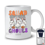 Personalized Custom Name Squad Ghouls; Lovely Halloween Three Mule Boo Ghost Cosplay; Farmer T-Shirt