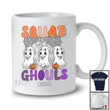 Personalized Custom Name Squad Ghouls; Lovely Halloween Three Snake Boo Ghost Cosplay; Farmer T-Shirt