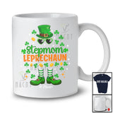 Personalized Custom Name Stepmom Leprechaun; Amazing St. Patrick's Day Lucky Shamrock; Family T-Shirt