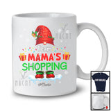 Personalized Custom Name Team Mama's Shopping; Joyful Christmas Shopping Gnome; Family T-Shirt