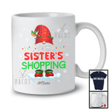 Personalized Custom Name Team Sister's Shopping; Joyful Christmas Shopping Gnome; Family T-Shirt