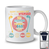 Personalized Custom Name Thank You For Stepping Into, Happy Father's Day Golf, Stepdad Vintage T-Shirt
