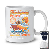 Personalized Custom Name Thanksgiving Cruise 2025 Memories; Lovely Turkey Family T-Shirt