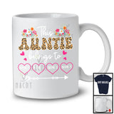 Personalized Custom Name This Auntie Belongs To, Lovely Mother's Day Leopard Flowers, Family T-Shirt