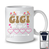 Personalized Custom Name This Gigi Belongs To, Lovely Mother's Day Leopard Flowers, Family T-Shirt