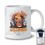 Personalized Custom Name This Is My Scary Halloween Costume; Humorous Skeleton Pumpkin T-Shirt