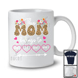Personalized Custom Name This Mom Belongs To, Lovely Mother's Day Leopard Flowers, Family T-Shirt