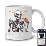 Personalized Custom Name Trainer Skeleton, Horror Halloween Costume Proud Careers Group T-Shirt
