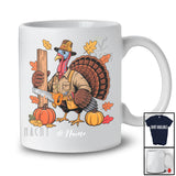 Personalized Custom Name Turkey Carpenter; Amusing Thanksgiving Fall Leaf Pumpkin; Proud Job T-Shirt