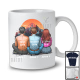 Personalized Custom Name Two Brothers One Sister, Happy Father Mother's Day Siblings Cousin T-Shirt