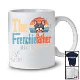 Personalized Custom Name Vintage Frenchiefather, Lovely Father's Day French Bulldog, Family T-Shirt