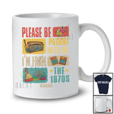 Personalized Custom Name Vintage Patient With Me I'm From The 1970s; Joyful Birthday Classic T-Shirt