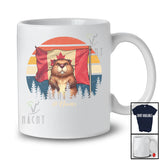 Personalized Custom Name Vintage Retro Canadian Strong Beaver; Lovely Canadian Animal Lover T-Shirt