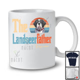 Personalized Custom Name Vintage The Landseer father, Lovely Father's Day Landseer, Family T-Shirt