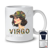 Personalized Custom Name Virgo; Amusing Birthday Camouflage Custom Name Women; Zodiac Sign T-Shirt