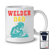 Personalized Custom Name Welder Dad, Amazing Father's Day Vintage, Family Group T-Shirt