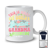 Personalized Custom Name What World's Greatest Grandma Looks Like; Lovely Mother's Day Flowers T-Shirt