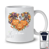 Personalized Custom Name Witch Boo Mummy German Shepherd Heart; Lovely Halloween Pumpkin T-Shirt