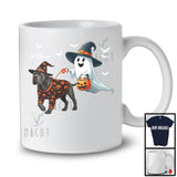 Personalized Custom Name Witch Boo Walking Cane Corso; Lovely Halloween Ghost Candy T-Shirt