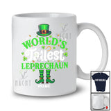 Personalized Custom Name World's Tallest Leprechaun; Happy St. Patrick's Day Leprechaun Irish T-Shirt